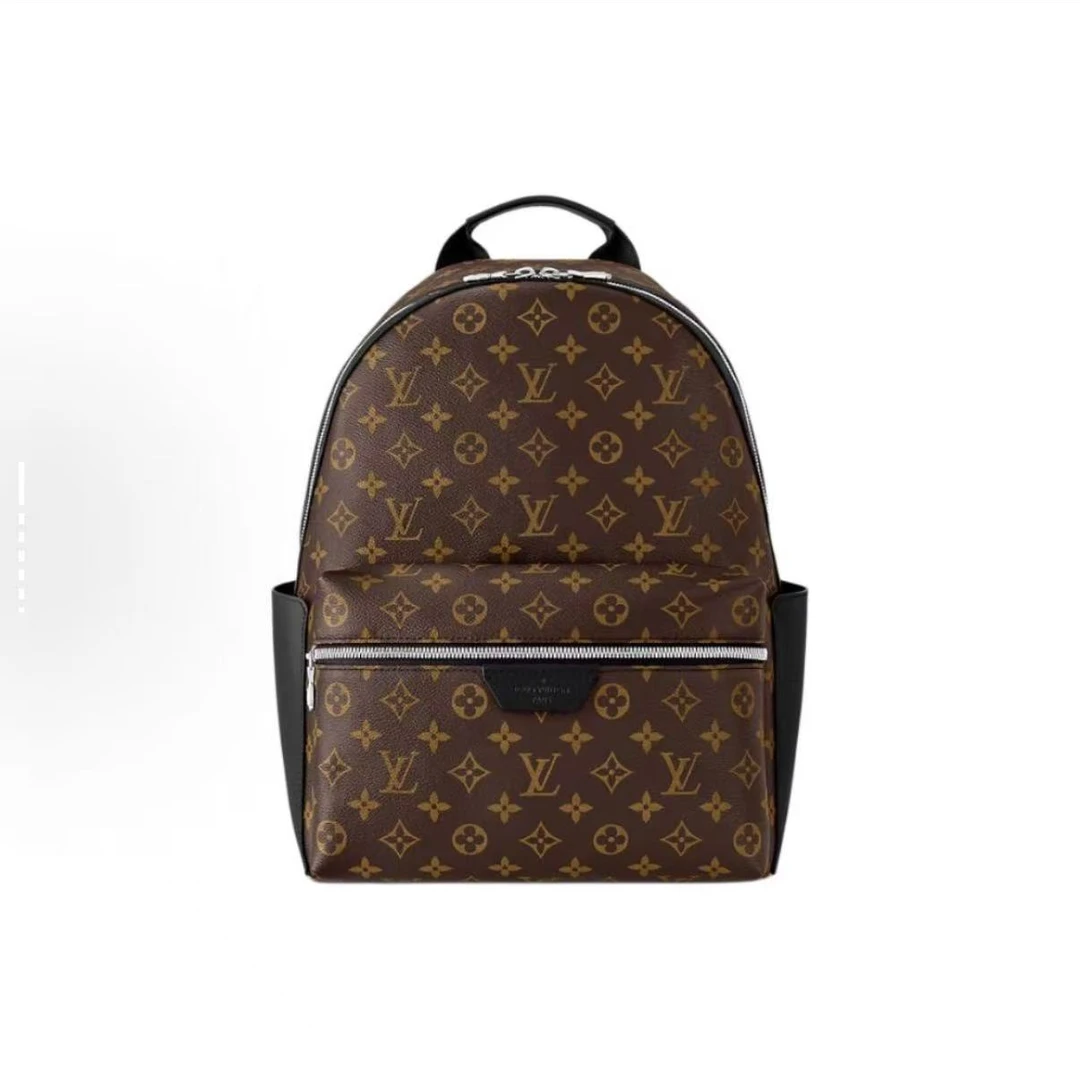 99新 LouisVuitton/路易威登 新款 棕老花满印 阿波罗 双肩包小号