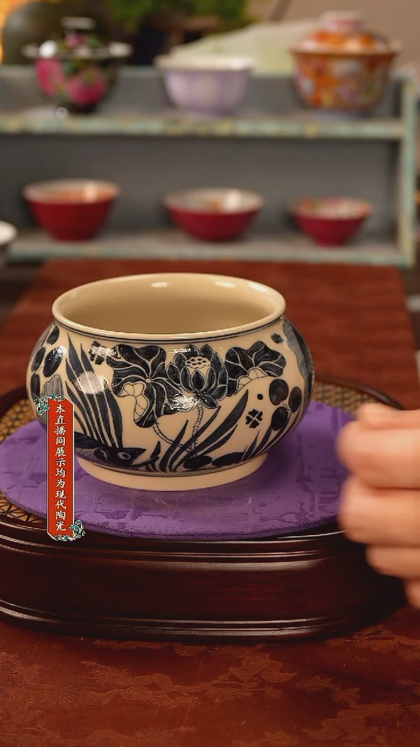 瓷片景德镇窑口茶器905