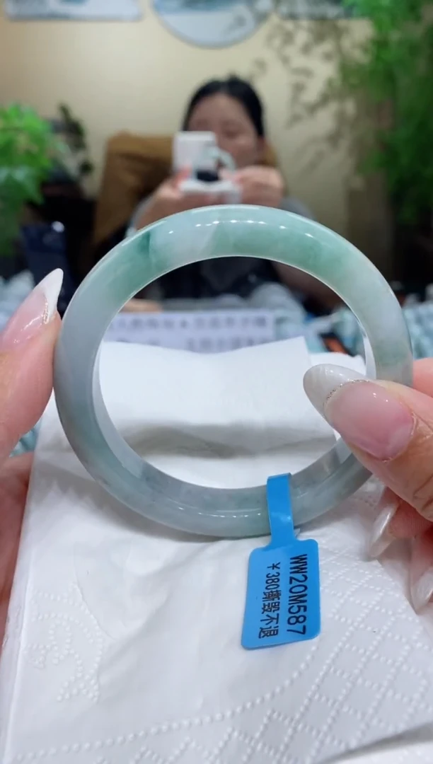 未镶嵌手镯翡翠圈口58.7