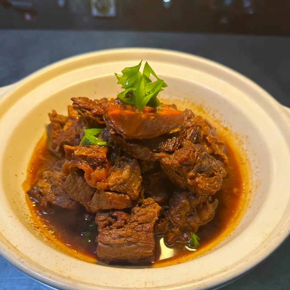 砂锅坛焖牛肉教程