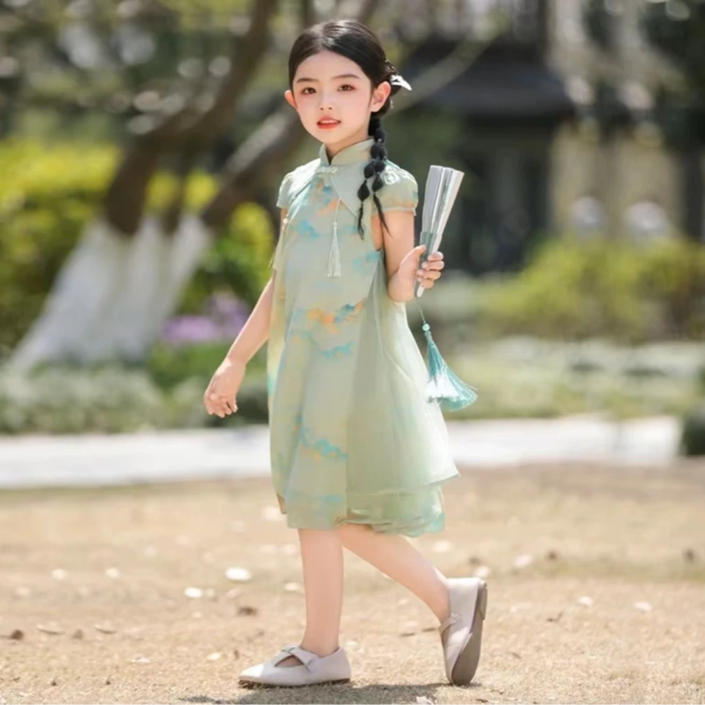 2025新款时尚ins风潮流经典韩版女神国风公主裙