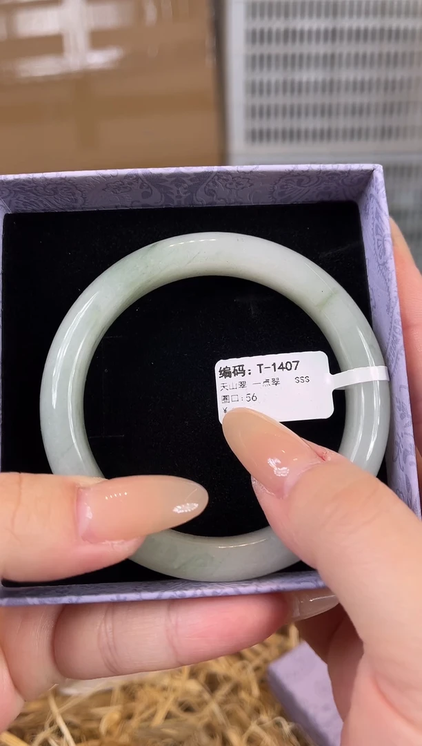 未镶嵌手镯石英质玉T1407