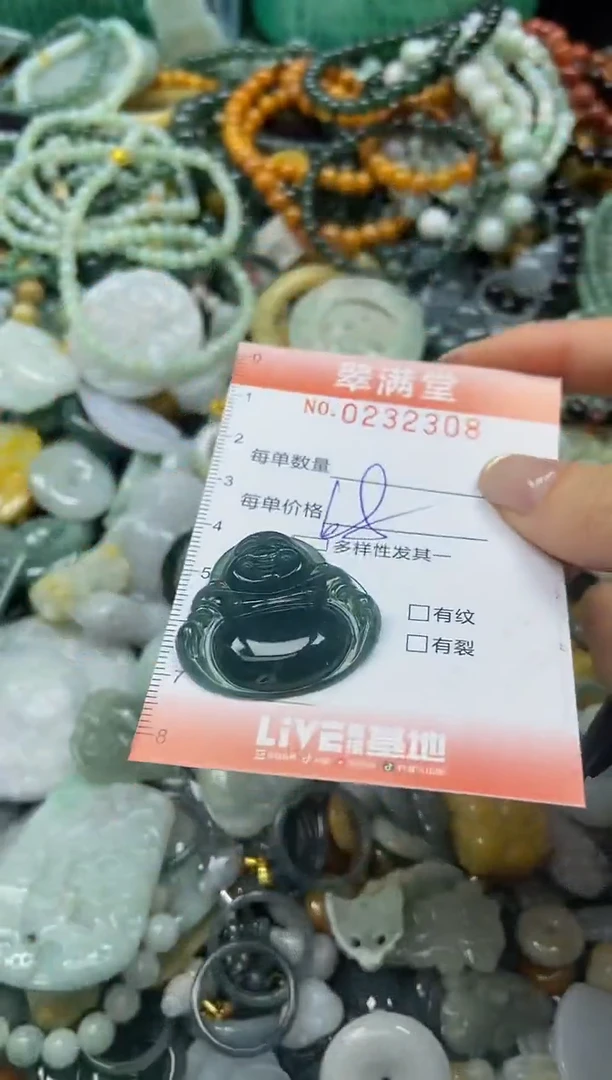 颈饰未镶嵌翡翠闪购0232308