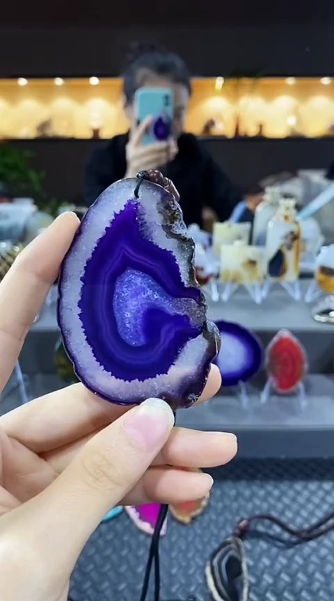 未镶嵌颈饰玛瑙/玉髓陈*玛瑙