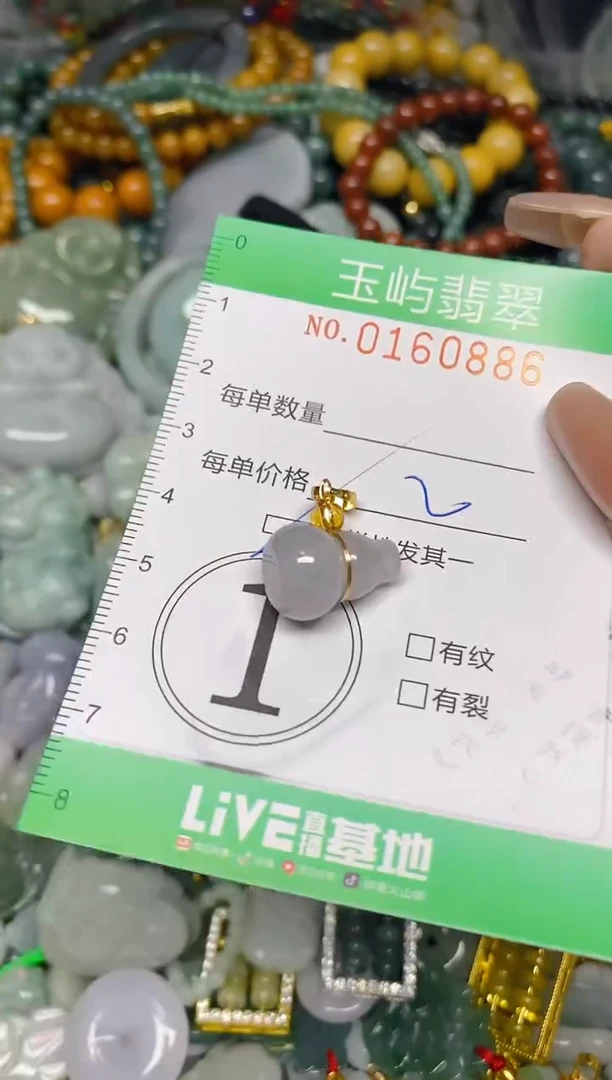 翡翠未镶嵌颈饰闪购0160886多样性发其一