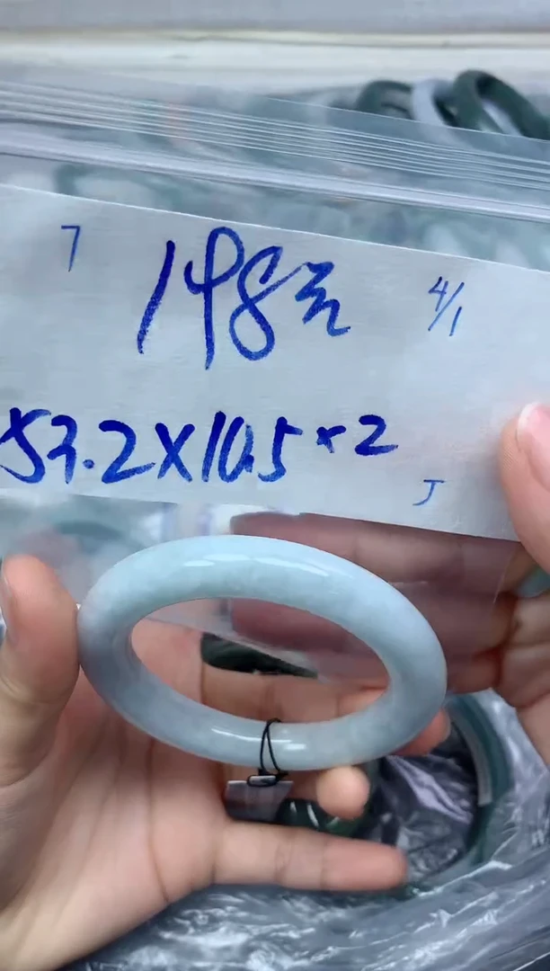 未镶嵌定制翡翠7毛货需精细抛光手镯拍一发一