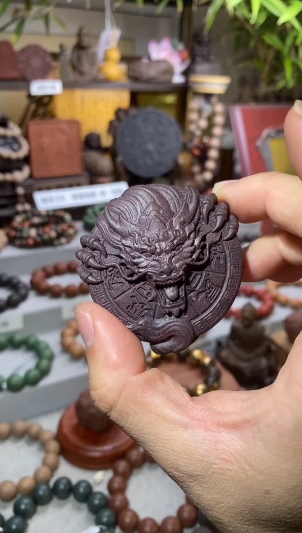 【闪购商品】泥塑降真玫瑰香方-玄龙护主