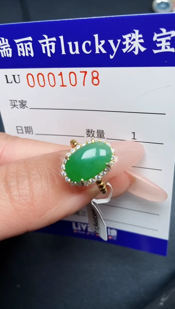 【闪购商品】翡翠颈饰银S925镶嵌1078
