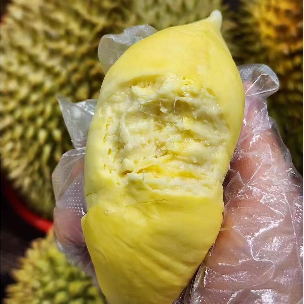 无锡同城新鲜泰国金枕榴莲128元-1斤纯果肉(核小）榴莲同城送金枕泰国