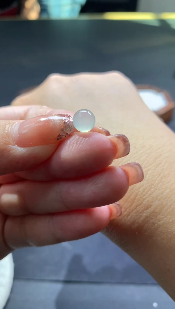 未镶嵌定制翡翠卡7mm