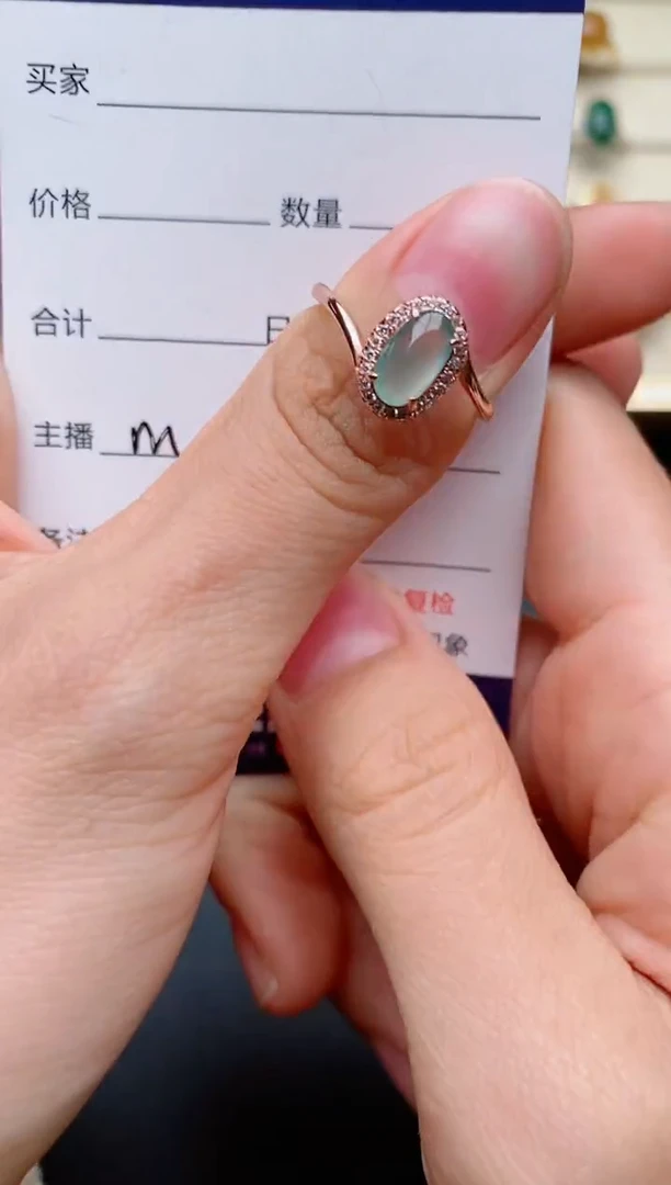 【闪购商品】翡翠戒指银S925镶嵌...........