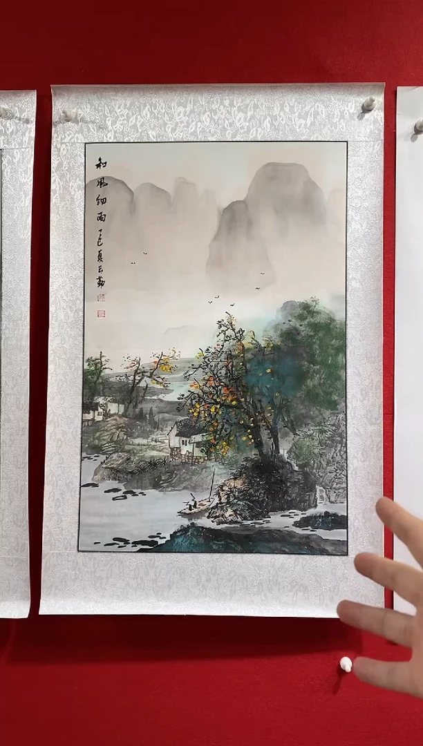 国画国画NYQ杰牛云勤老师作品