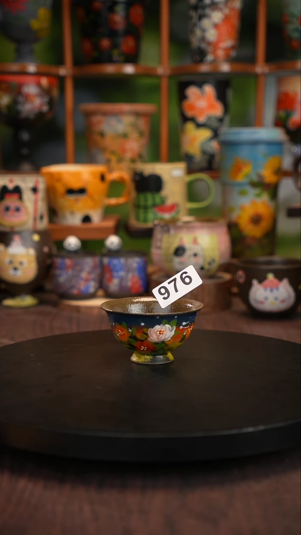 景德镇釉下彩手绘976