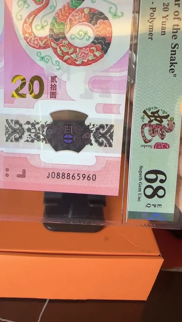 塑料2025蛇钞 单张  啊啊啊啊