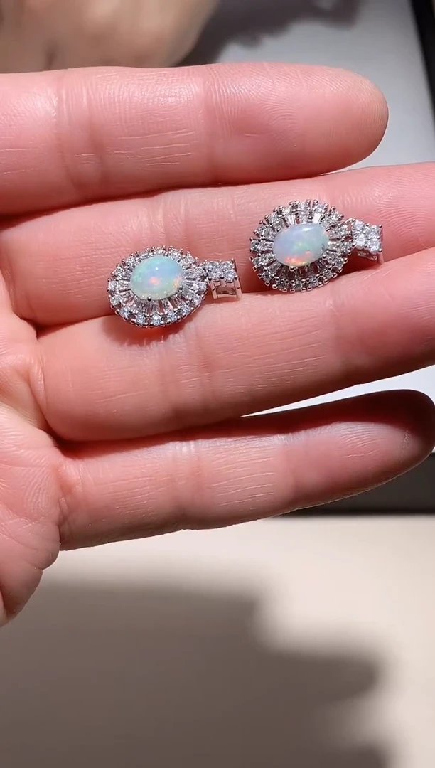 【闪购商品】欧泊吊坠(不含链)未镶嵌多样性发其一【8】