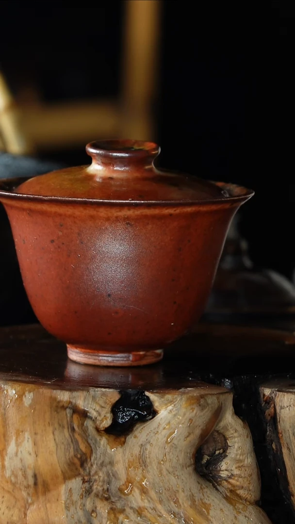 紫砂全手工新铃铛盖碗