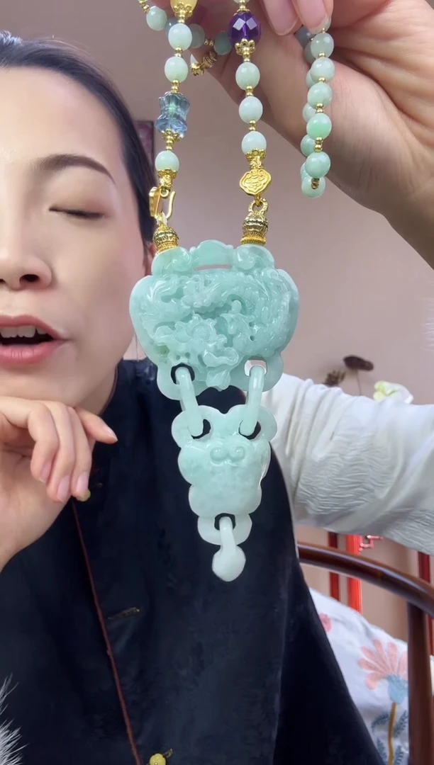 【闪购商品】翡翠颈饰未镶嵌特色原创翡翠颈饰