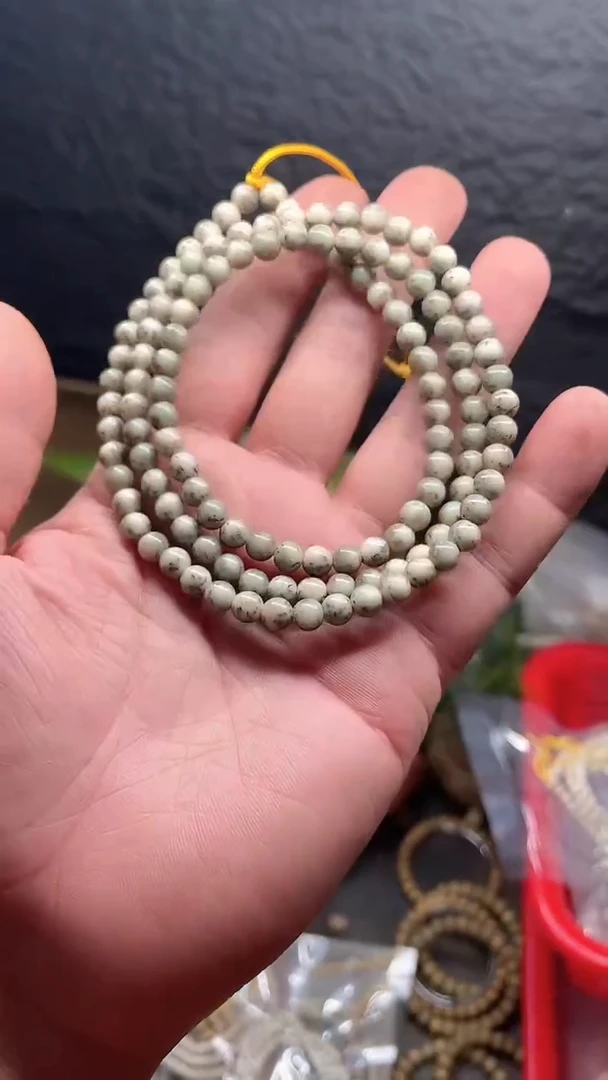 星月菩提手串海南星月菩提《A017》6X6圆珠长串