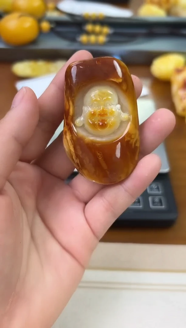 未镶嵌蜜蜡裸石蜜蜡吊坠