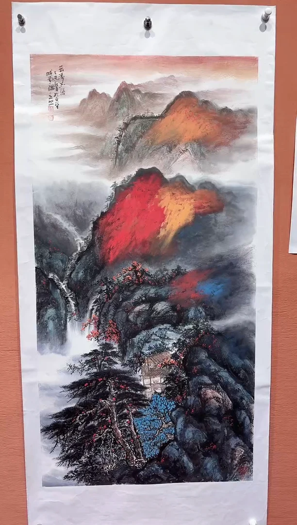 国画师立照老师国画作品