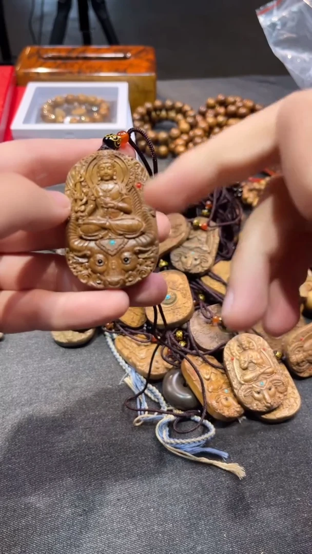 【闪购商品】楠木（金丝楠）把件时来运转8.8