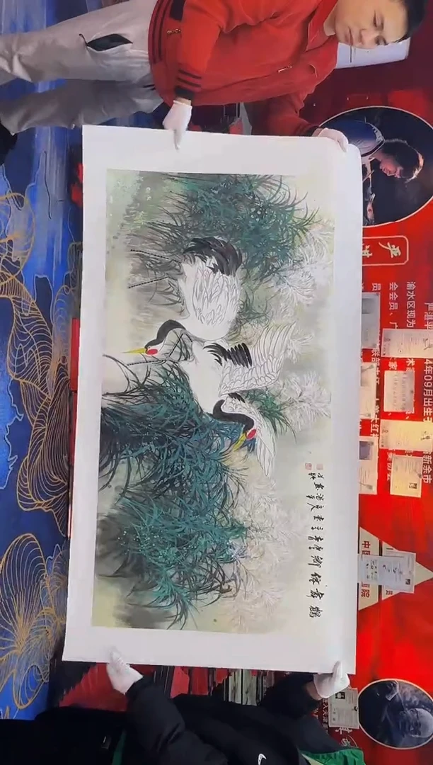 【闪购商品】国画手绘国画山水花鸟作品