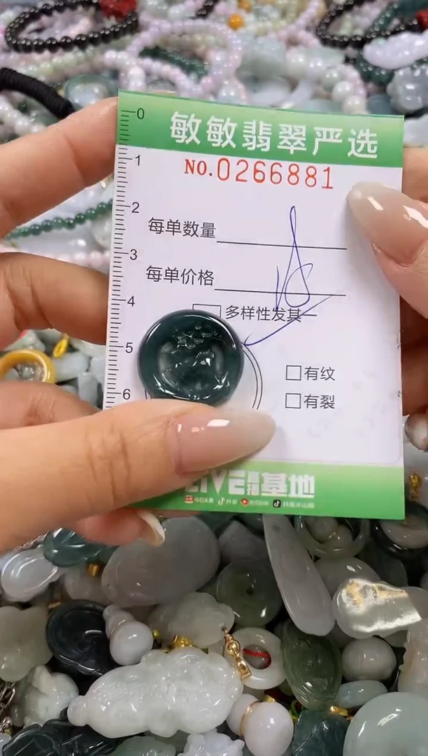 翡翠未镶嵌颈饰闪购0266881多样性发其一
