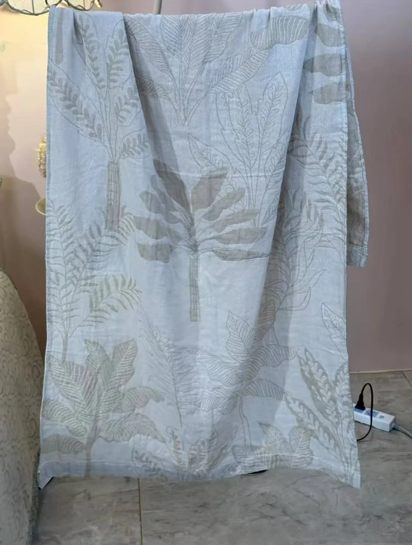 开播福利【硕间叶语】成人家用吸水加大纱布浴巾