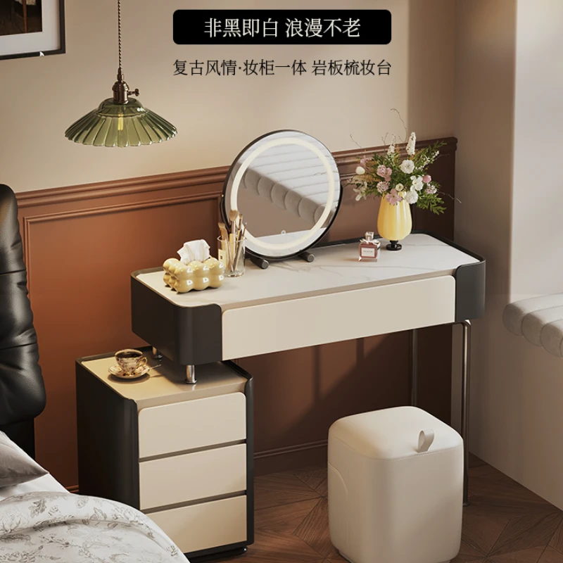 芝华仕化妆桌梳妆台卧室简约现代梳妆台斗柜一体SG04达