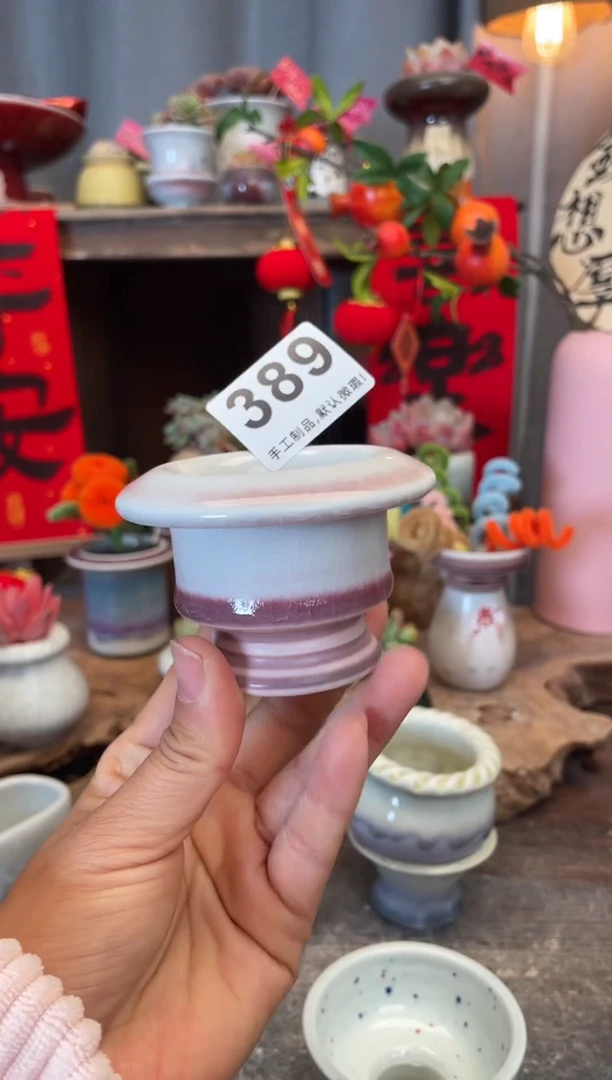 【闪购商品】摆件389知木小芳花盆
