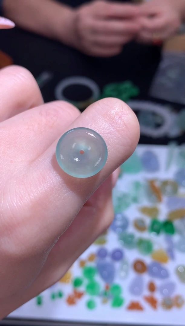 未镶嵌定制翡翠扣子