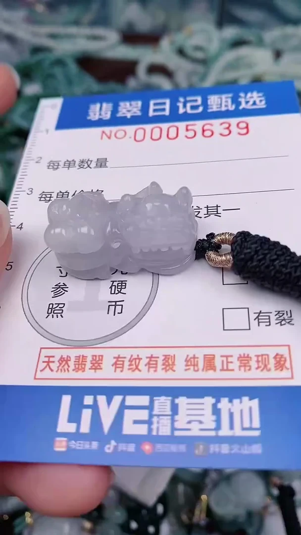 【闪购商品】翡翠颈饰未镶嵌00005639