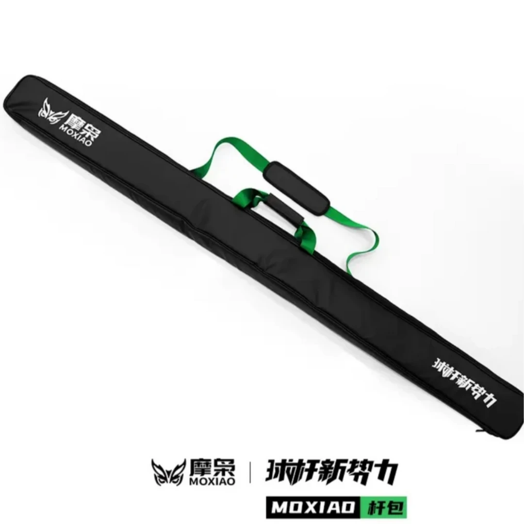 摩枭新款台球杆双槽三槽杆盒外包杆包pc皮松力道可背可提