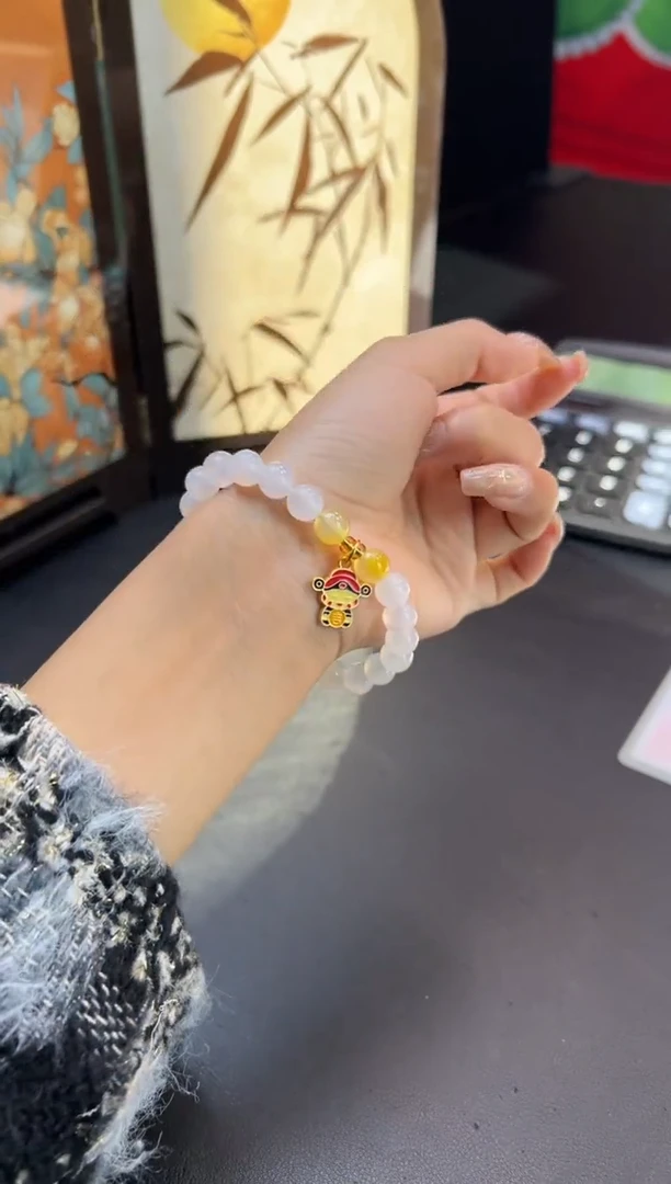 未镶嵌手串玛瑙/玉髓手串FL25092901多样性发一