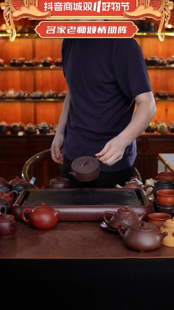 茶壶紫砂全手工孤品