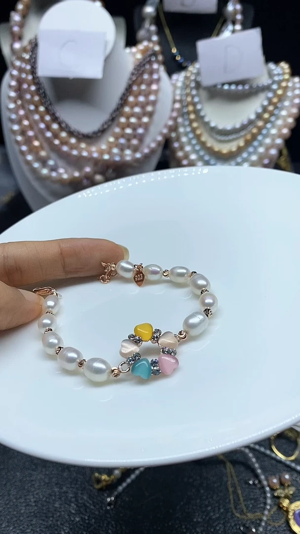 【闪购商品】淡水珍珠手链未镶嵌多人