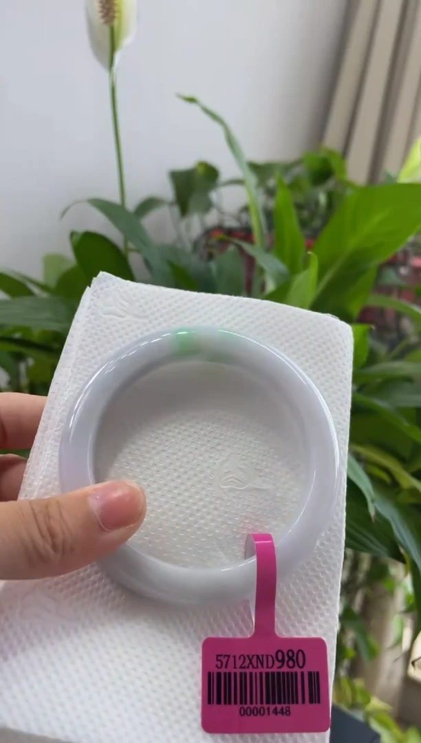 翡翠手镯未镶嵌027手镯57.5