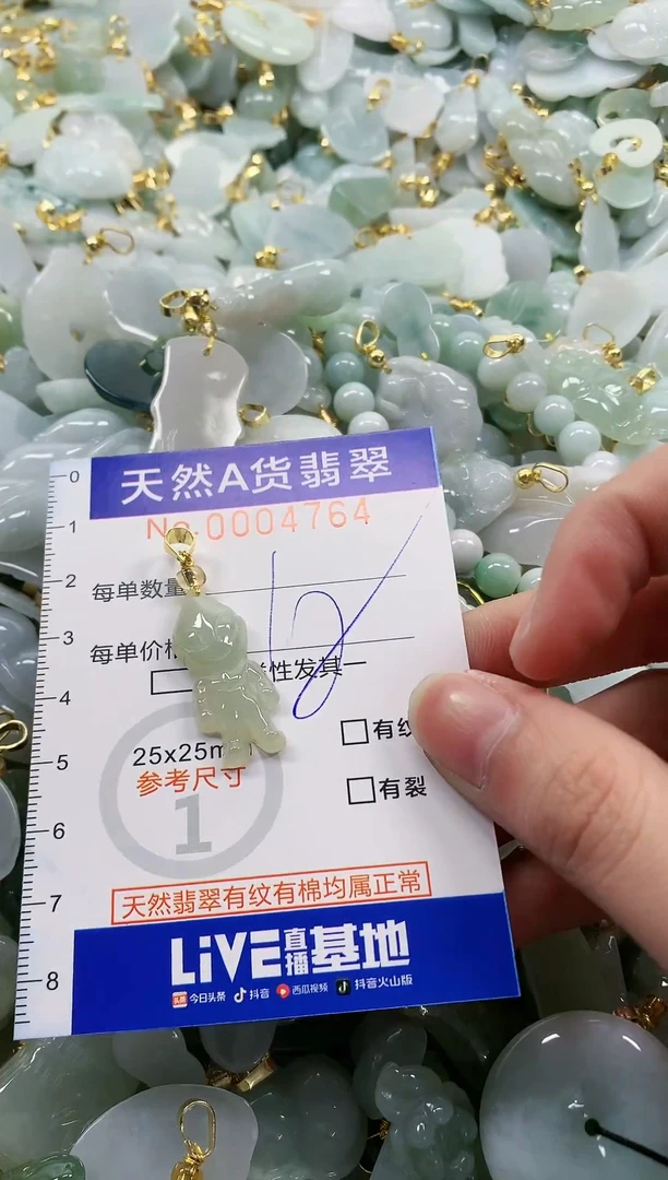 颈饰未镶嵌翡翠纯天然a货翡翠