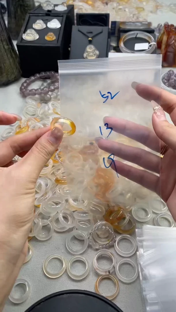 未镶嵌戒指玛瑙/玉髓52