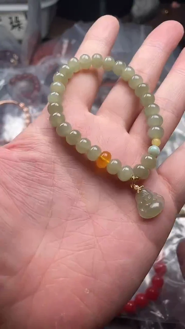 手链未镶嵌和田玉多样性发货拍一发一
