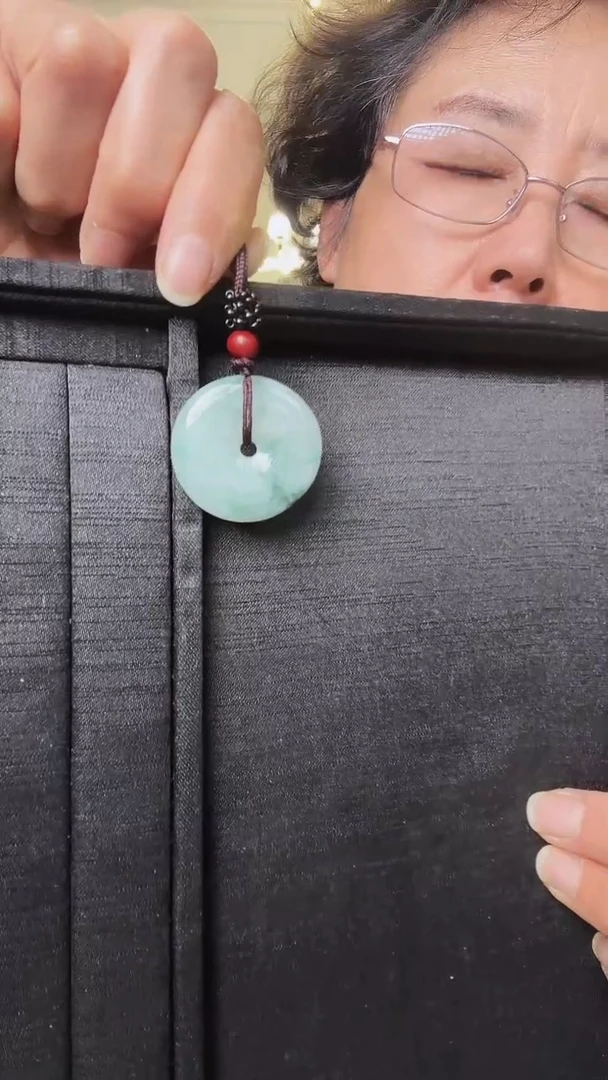 吊坠(赠链)未镶嵌翡翠五**霞1