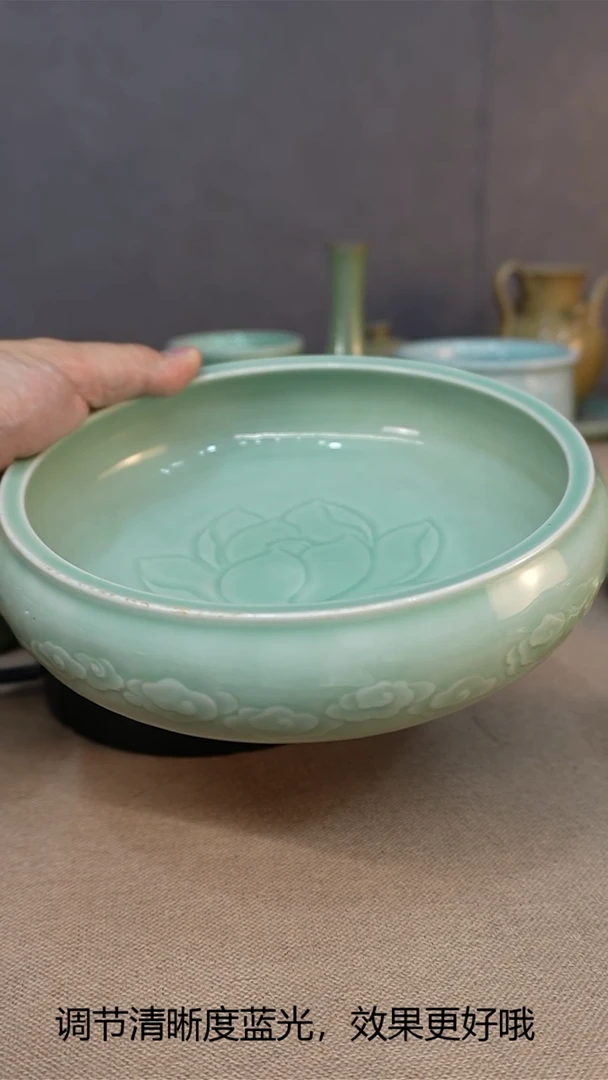 瑕   慎拍是谁家的青瓷这么便宜啊！！！云礼斋！！！