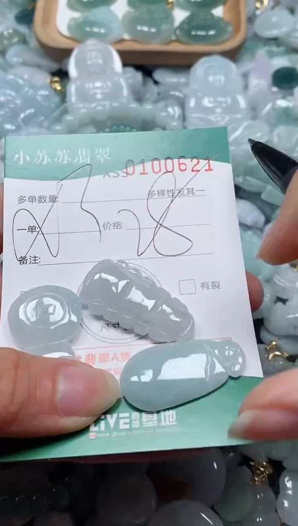 【闪购商品】翡翠颈饰未镶嵌闪购商品0100621