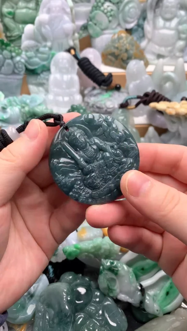 吊坠(不含链)未镶嵌翡翠1