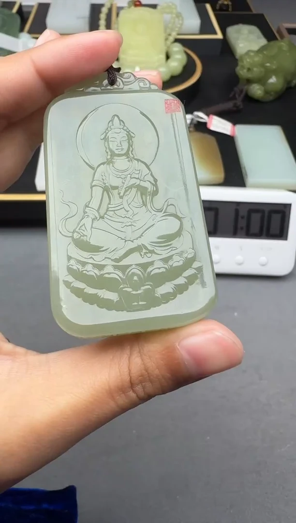 颈饰未镶嵌和田玉1