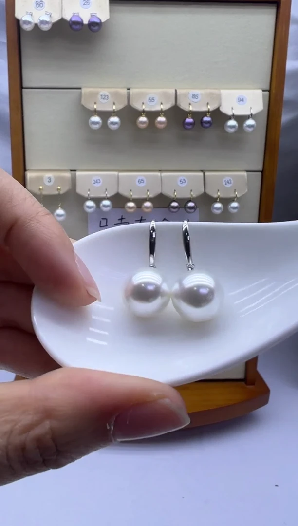 未镶嵌耳饰淡水珍珠227