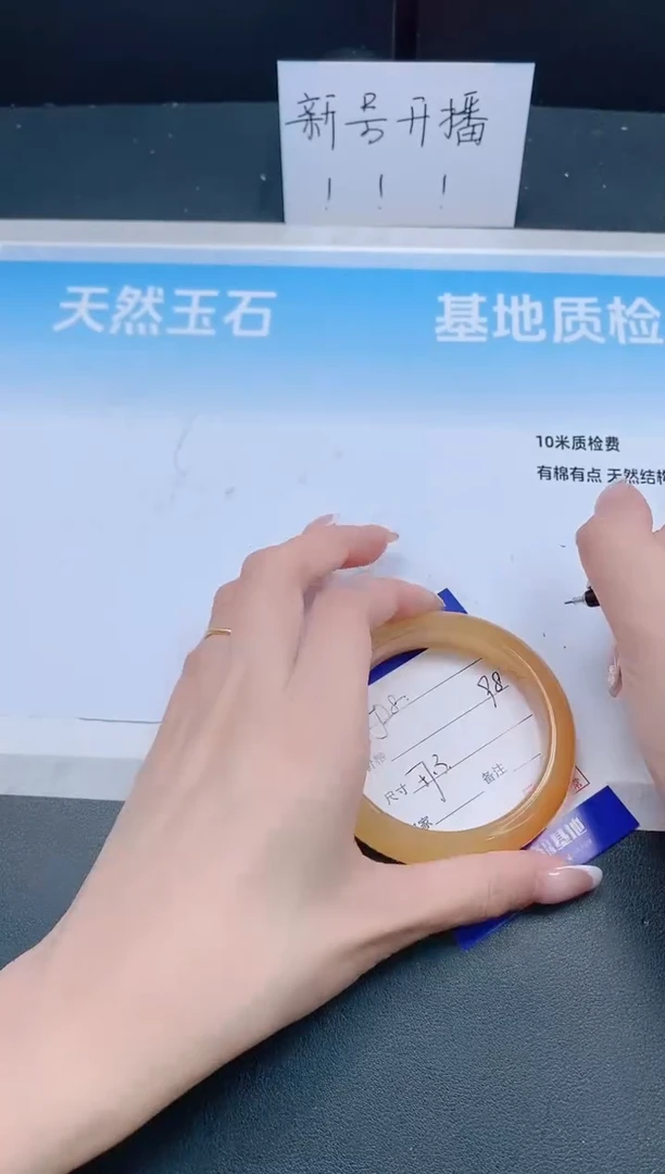未镶嵌手镯石英质玉18J28-57