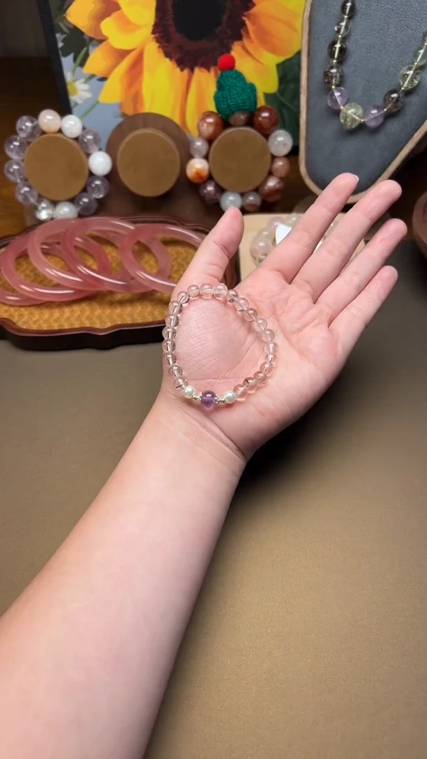 未镶嵌手串水晶1