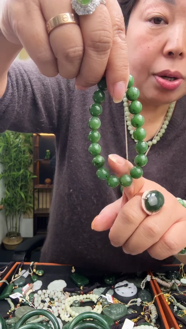 颈饰未镶嵌和田玉多样性发一  z124