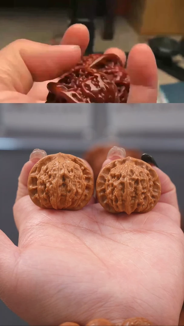 【闪购商品】文玩核桃吊坠33狻猊狮子头